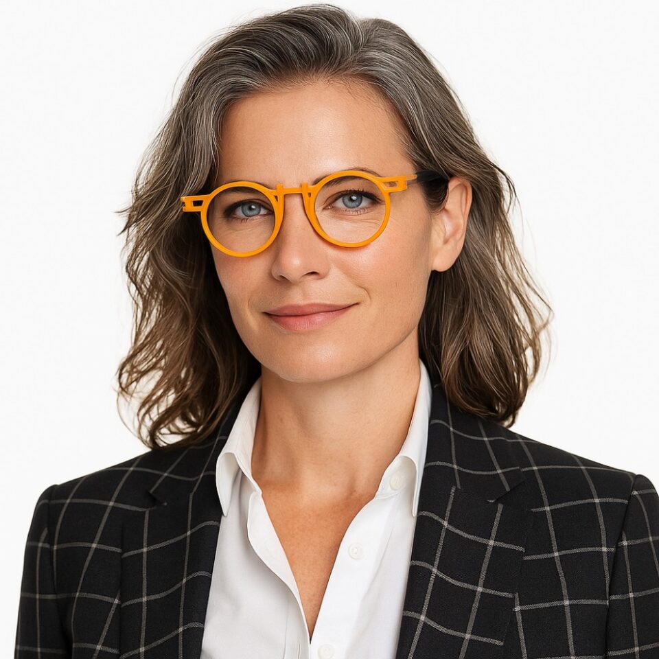 Leesbril-Araki-Orange