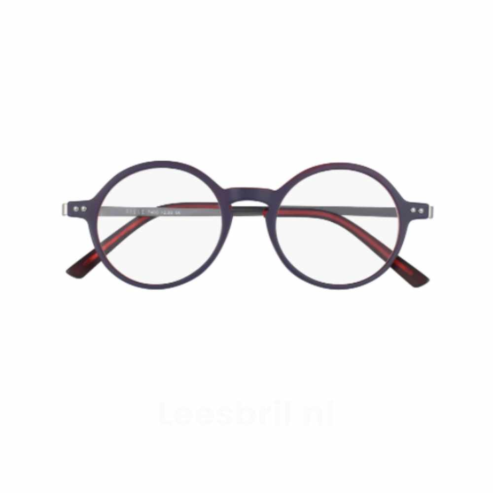 Silac Leesbril Navy Metal 7403
