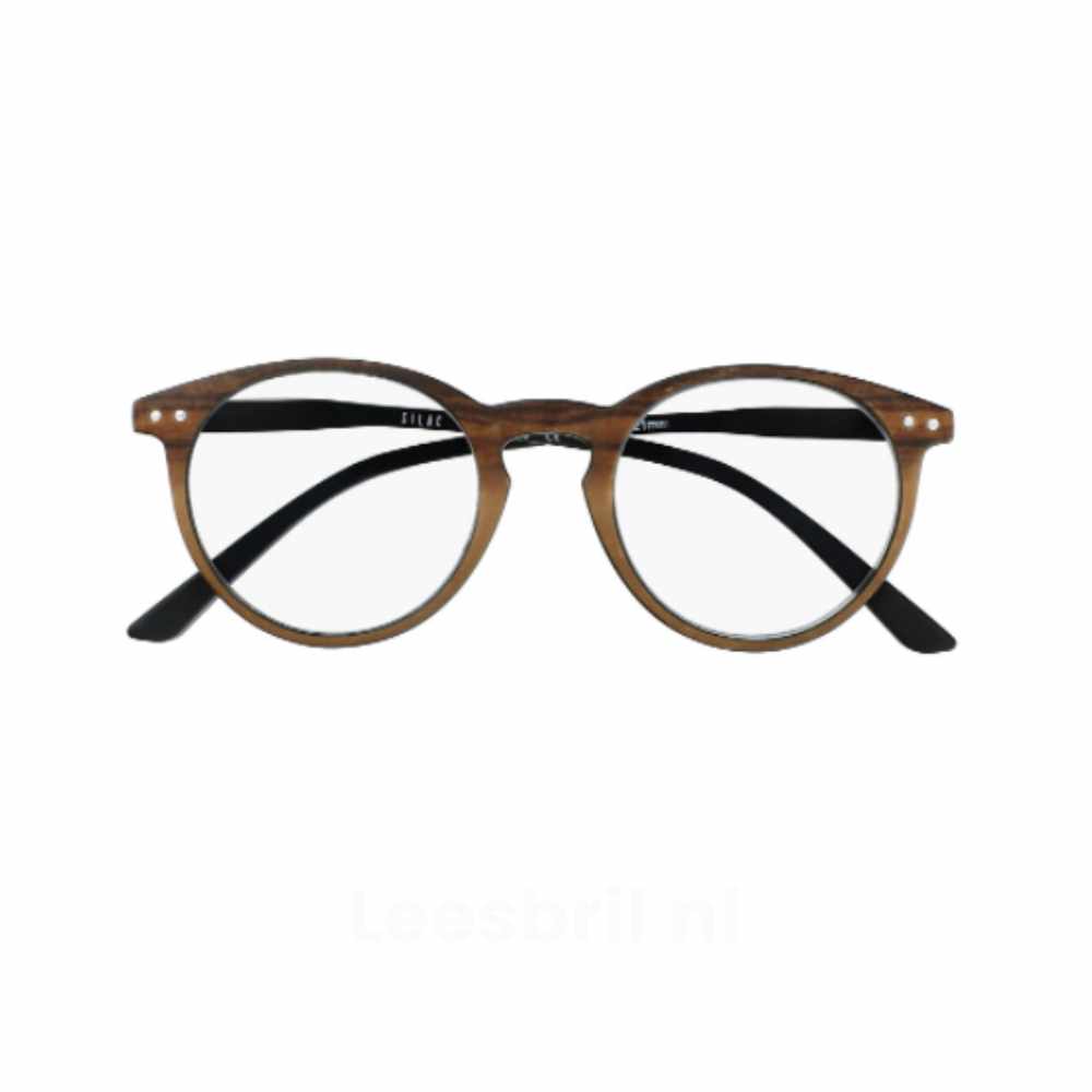 Silac Leesbril Wood Black 7602
